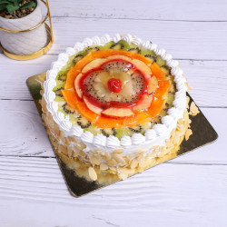 Fresh Seasonal Fruit Cake 1 Kg